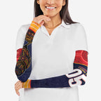 Custom Adelaide Football Club Arm Sleeves Crow Spirit Animal