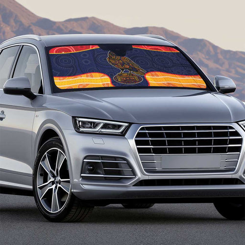 Adelaide Football Club Auto Sun Shade Crow Spirit Animal