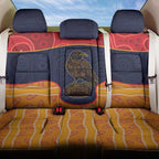 Adelaide Football Club Back Car Seat Cover Crow Spirit Animal