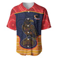 Custom Adelaide Football Club Baseball Jersey Crow Spirit Animal