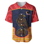 Custom Adelaide Football Club Baseball Jersey Crow Spirit Animal