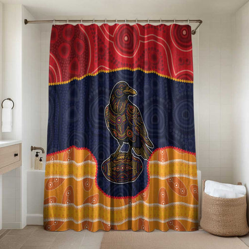 Adelaide Football Club Bathroom Set Crow Spirit Animal
