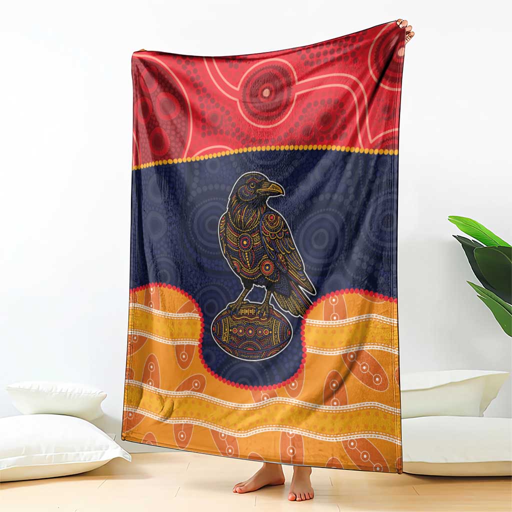 Adelaide Football Club Blanket Crow Spirit Animal