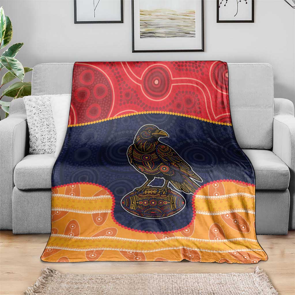 Adelaide Football Club Blanket Crow Spirit Animal