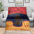 Adelaide Football Club Blanket Crow Spirit Animal