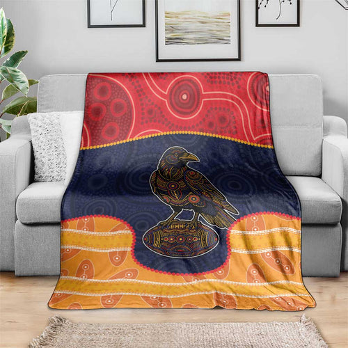 Adelaide Football Club Blanket Crow Spirit Animal
