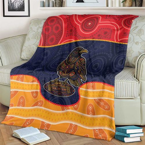 Adelaide Football Club Blanket Crow Spirit Animal