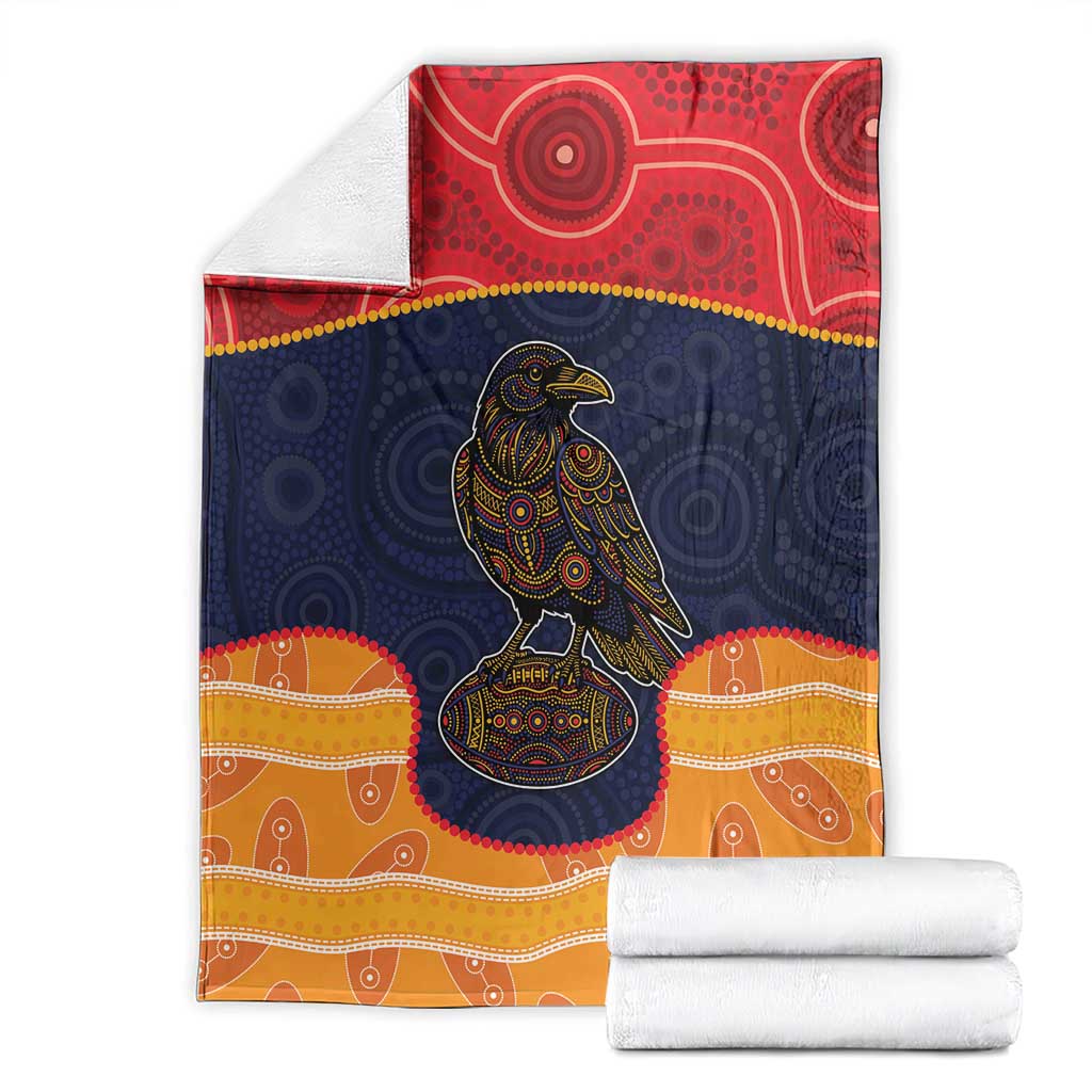 Adelaide Football Club Blanket Crow Spirit Animal