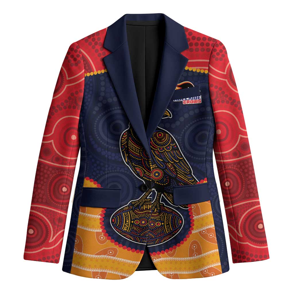 Custom Adelaide Football Club Blazer Crow Spirit Animal