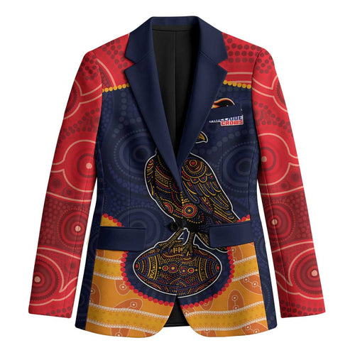 Custom Adelaide Football Club Blazer Crow Spirit Animal