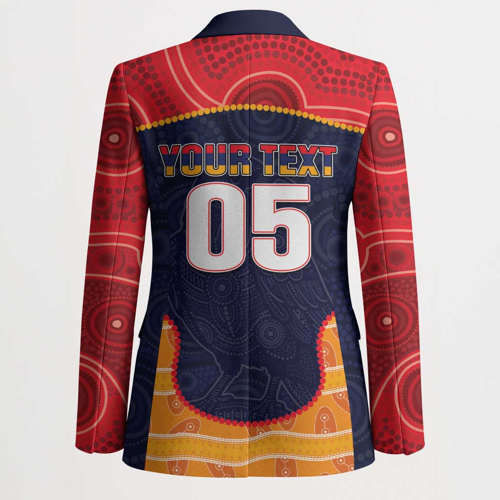 Custom Adelaide Football Club Blazer Crow Spirit Animal