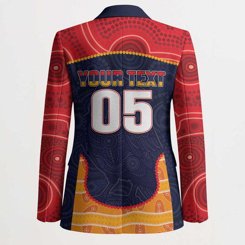 Custom Adelaide Football Club Blazer Crow Spirit Animal