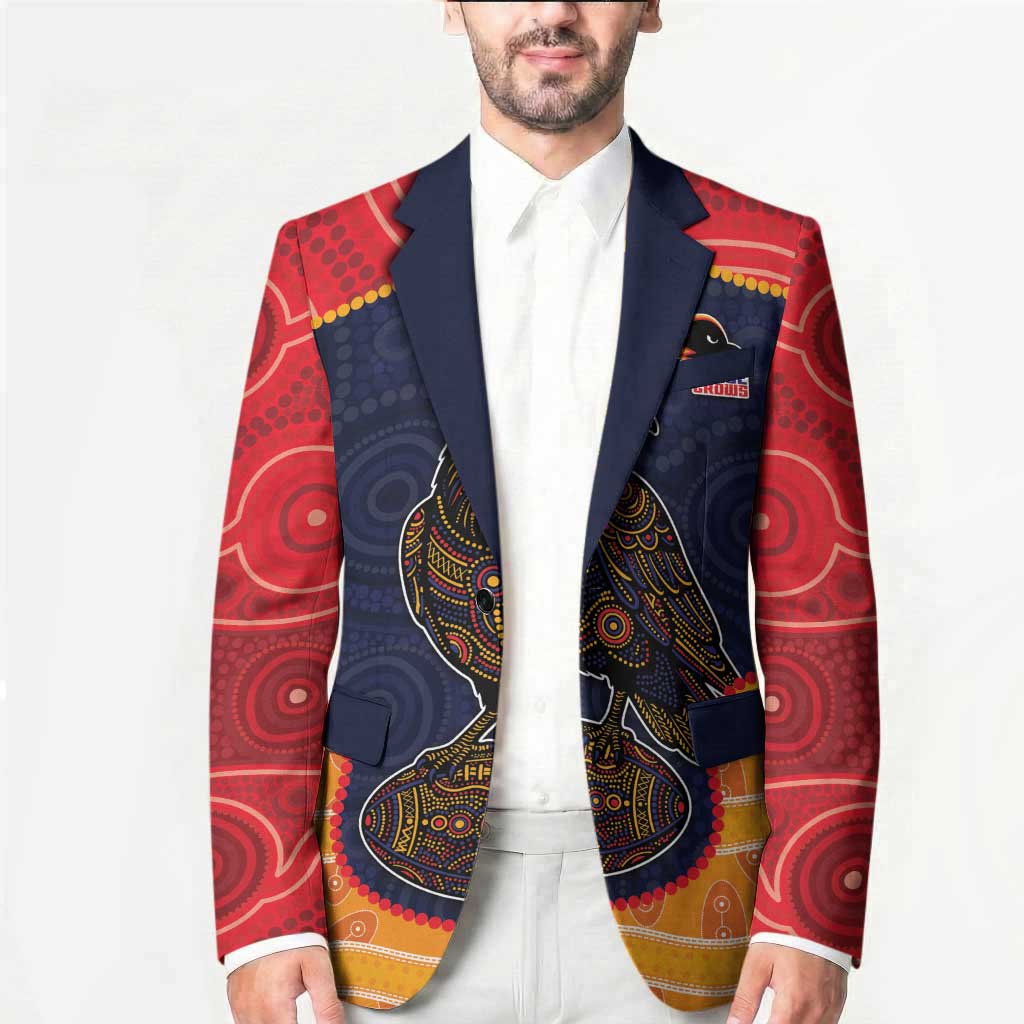 Custom Adelaide Football Club Blazer Crow Spirit Animal