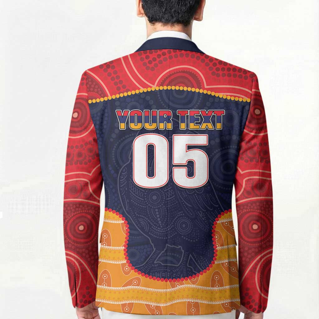 Custom Adelaide Football Club Blazer Crow Spirit Animal