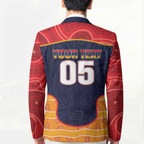Custom Adelaide Football Club Blazer Crow Spirit Animal