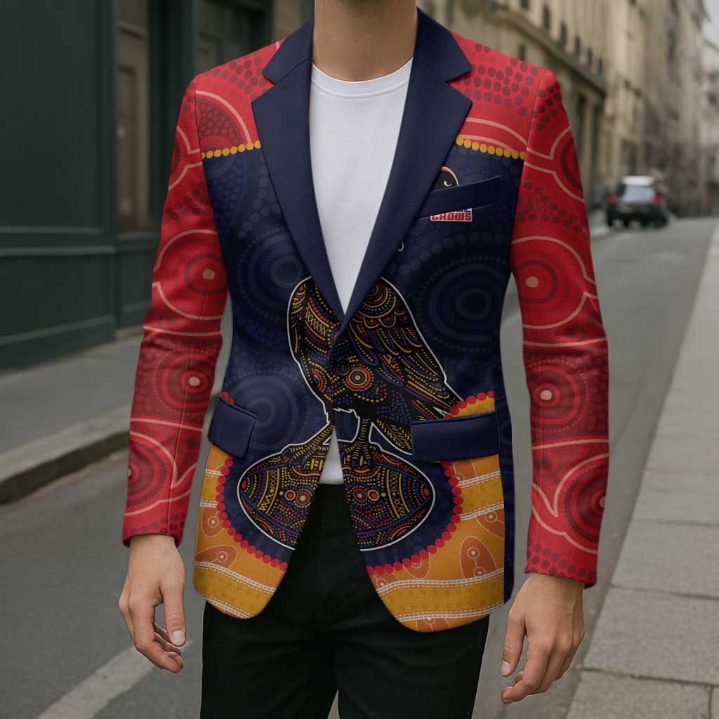 Custom Adelaide Football Club Blazer Crow Spirit Animal