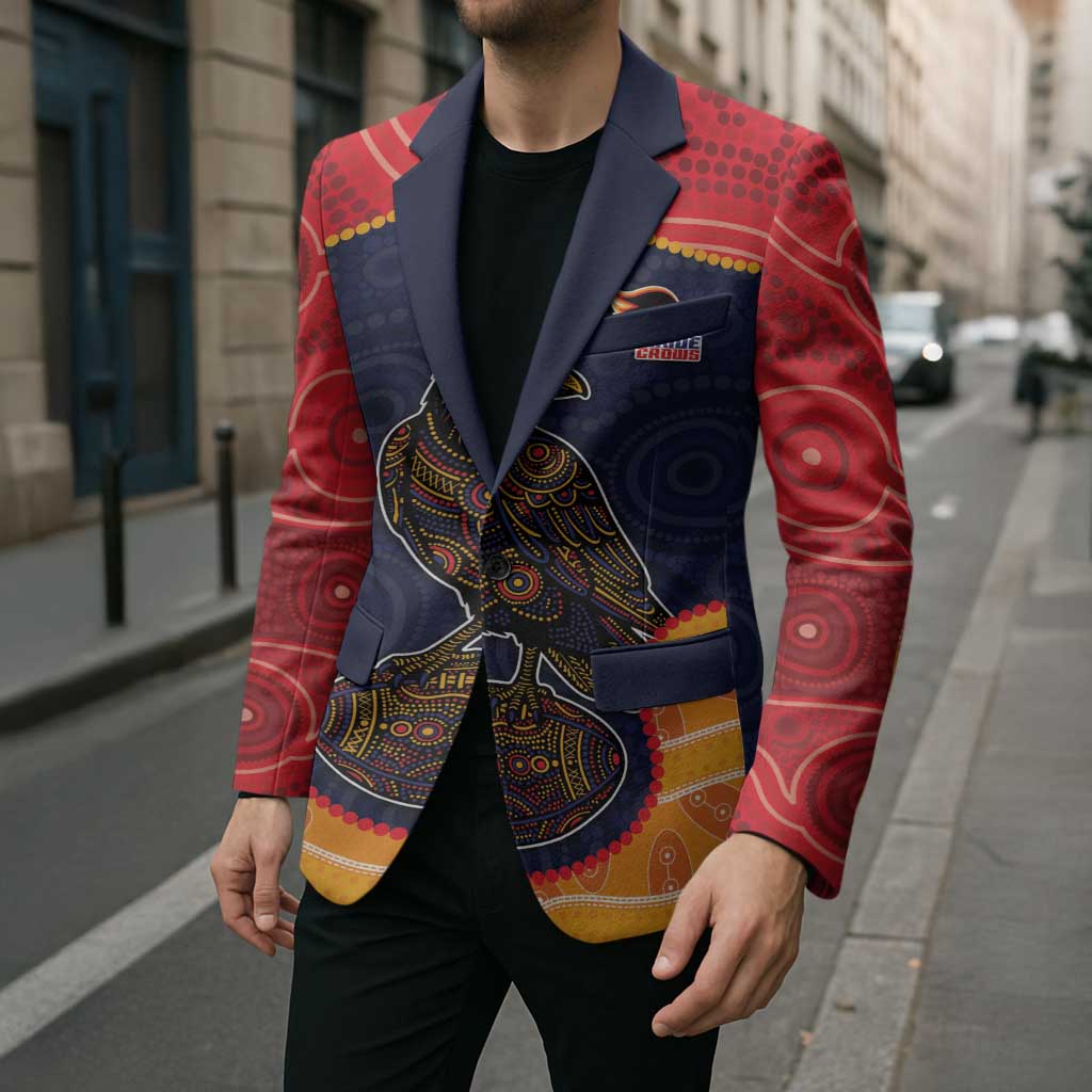 Custom Adelaide Football Club Blazer Crow Spirit Animal