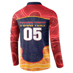 Custom Adelaide Football Club Button Sweatshirt Crow Spirit Animal