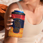 Custom Adelaide Football Club 4 in 1 Can Cooler Tumbler Crow Spirit Animal