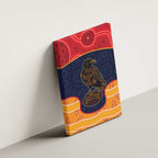 Adelaide Football Club Canvas Wall Art Crow Spirit Animal