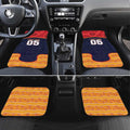 Custom Adelaide Football Club Car Mats Crow Spirit Animal
