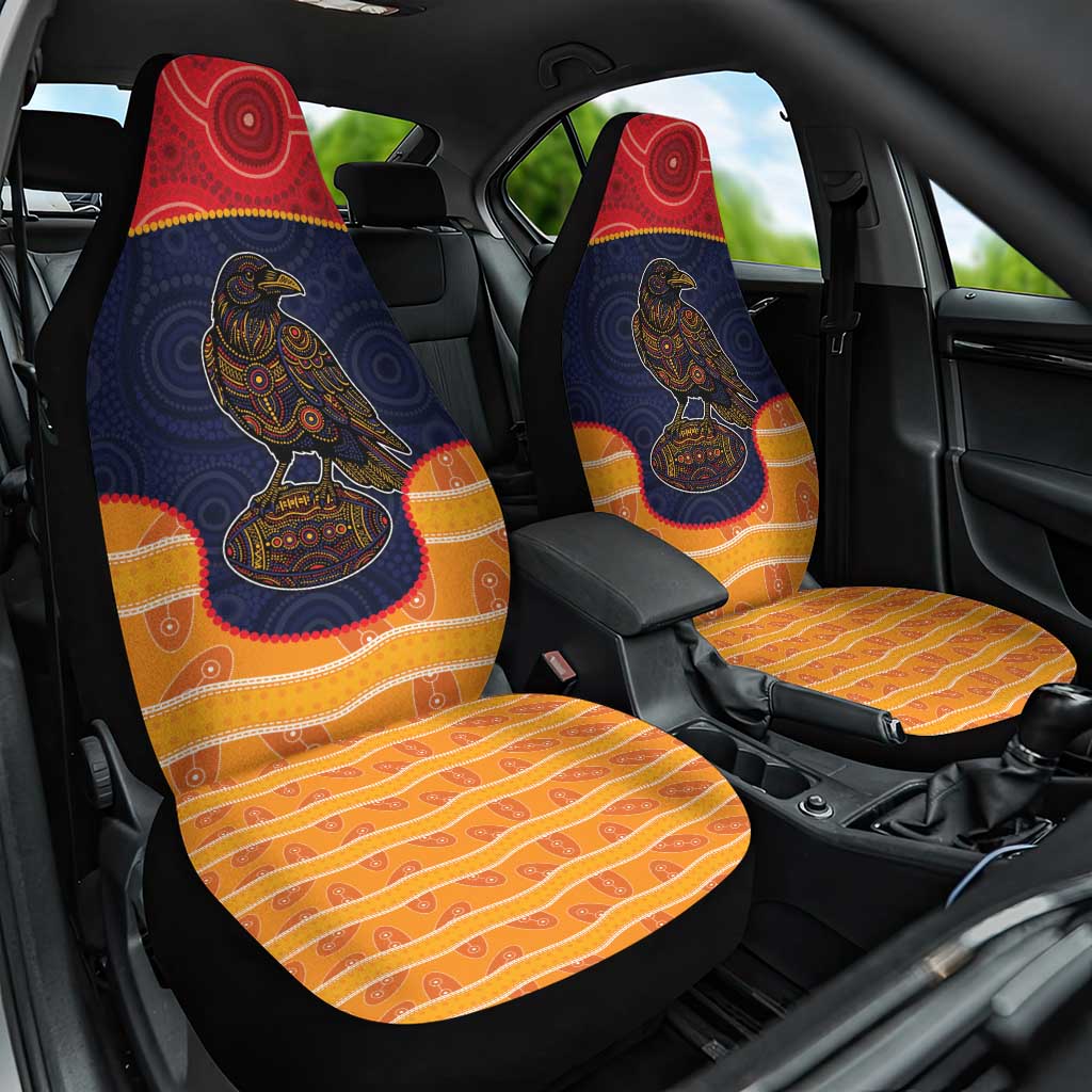 Adelaide Football Club Car Seat Cover Crow Spirit Animal