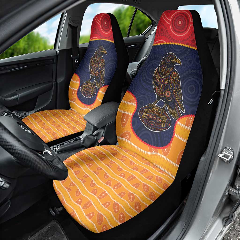 Adelaide Football Club Car Seat Cover Crow Spirit Animal