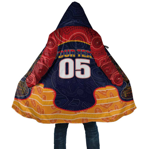 Custom Adelaide Football Club Cloak Crow Spirit Animal
