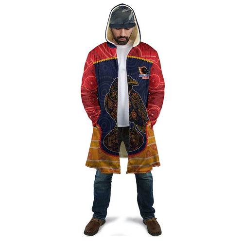 Custom Adelaide Football Club Cloak Crow Spirit Animal