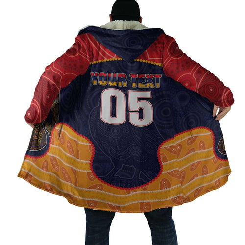 Custom Adelaide Football Club Cloak Crow Spirit Animal