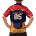 Custom Adelaide Football Club Family Matching Puletasi and Hawaiian Shirt Crow Spirit Animal