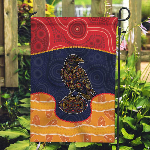 Adelaide Football Club Garden Flag Crow Spirit Animal