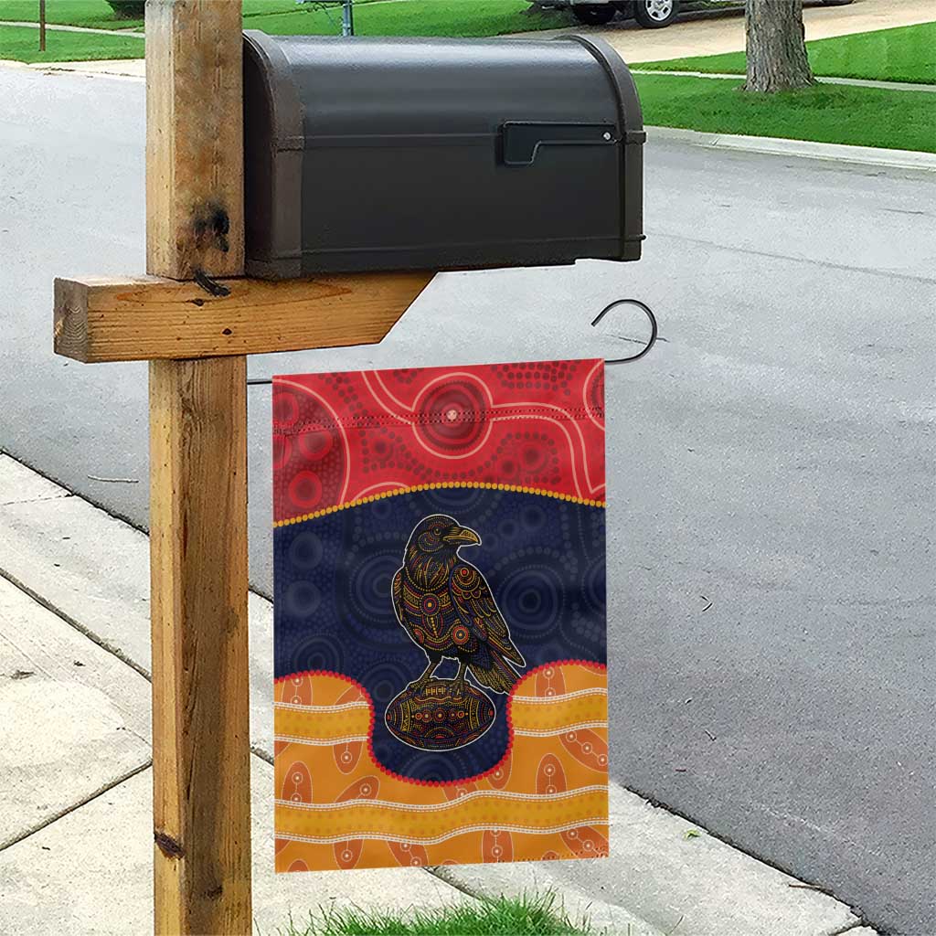 Adelaide Football Club Garden Flag Crow Spirit Animal