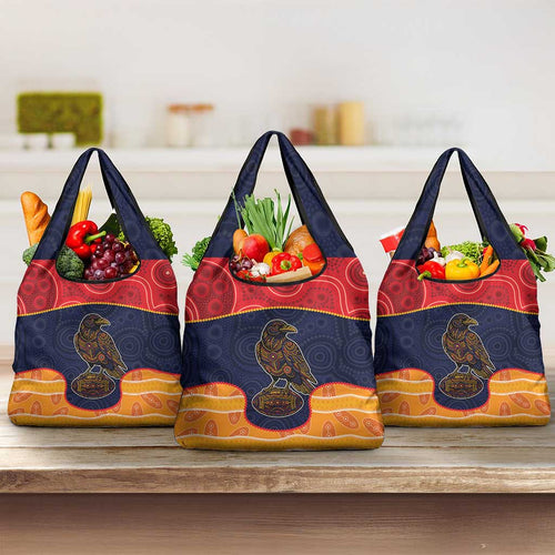 Adelaide Football Club Grocery Bag Crow Spirit Animal
