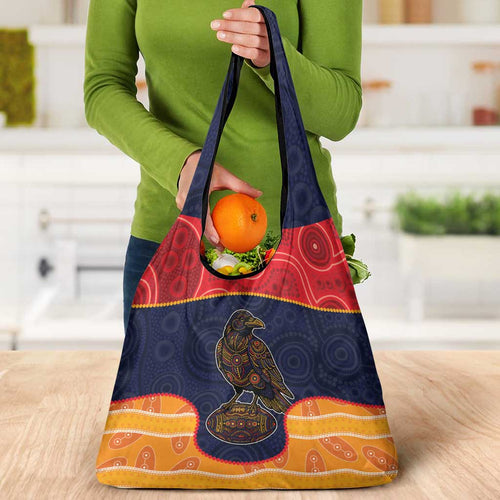 Adelaide Football Club Grocery Bag Crow Spirit Animal
