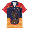 Custom Adelaide Football Club Hawaiian Shirt Crow Spirit Animal