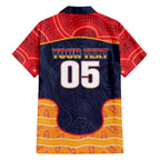 Custom Adelaide Football Club Hawaiian Shirt Crow Spirit Animal
