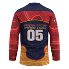 Custom Adelaide Football Club Hockey Jersey Crow Spirit Animal