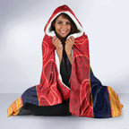 Adelaide Football Club Hooded Blanket Crow Spirit Animal