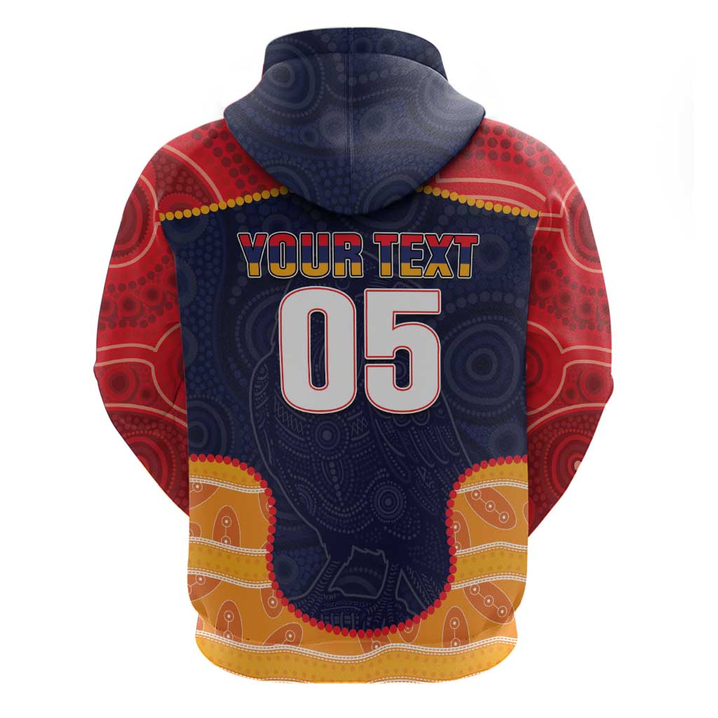 Custom Adelaide Football Club Hoodie Crow Spirit Animal