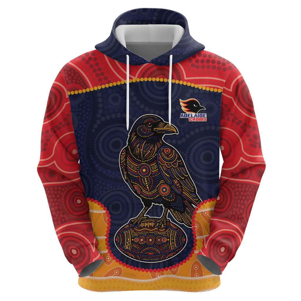 Custom Adelaide Football Club Hoodie Crow Spirit Animal