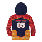 Custom Adelaide Football Club Kid Hoodie Crow Spirit Animal