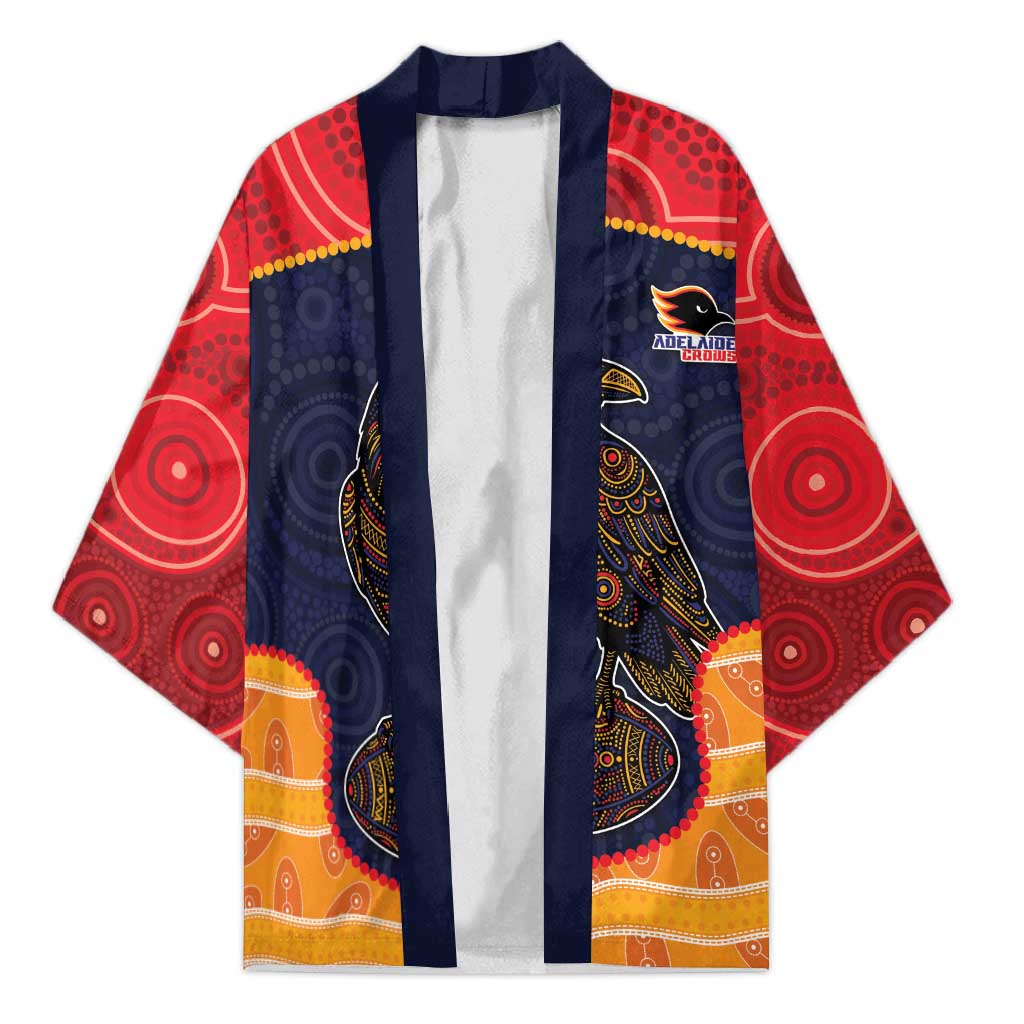 Custom Adelaide Football Club Kimono Crow Spirit Animal