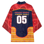 Custom Adelaide Football Club Kimono Crow Spirit Animal