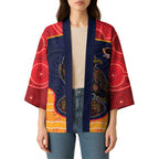Custom Adelaide Football Club Kimono Crow Spirit Animal
