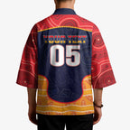 Custom Adelaide Football Club Kimono Crow Spirit Animal