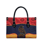 Adelaide Football Club Leather Bag Crow Spirit Animal