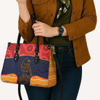 Adelaide Football Club Leather Bag Crow Spirit Animal