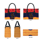Adelaide Football Club Leather Bag Crow Spirit Animal