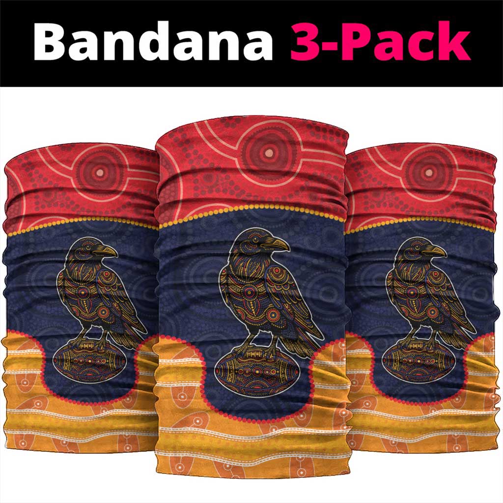 Adelaide Football Club Neck Gaiter Crow Spirit Animal